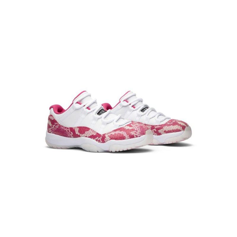 Air Jordan 11 Retro Low Valkoinen Vaaleanpunainen Naisten Kengät
