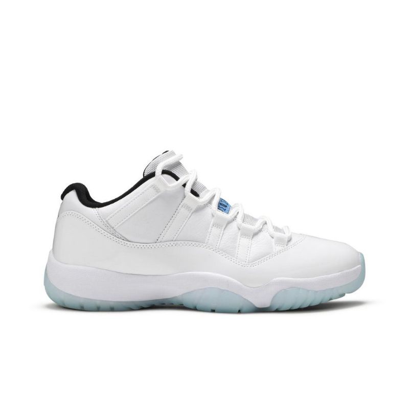 Air Jordan 11 Retro Matala Valkoinen Musta Sininen Miesten Kengät