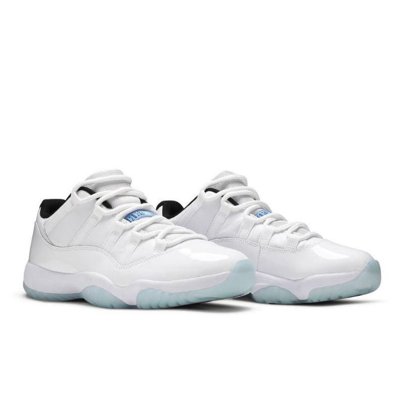 Air Jordan 11 Retro Matala Valkoinen Musta Sininen Miesten Kengät