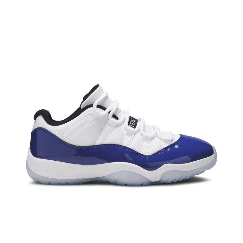 Air Jordan 11 Retro Matala Valkoinen Sininen Musta Naisten Kengät