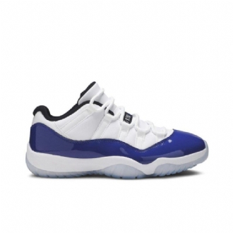 Air Jordan 11 Retro Matala Valkoinen Sininen Musta Naisten Kengät