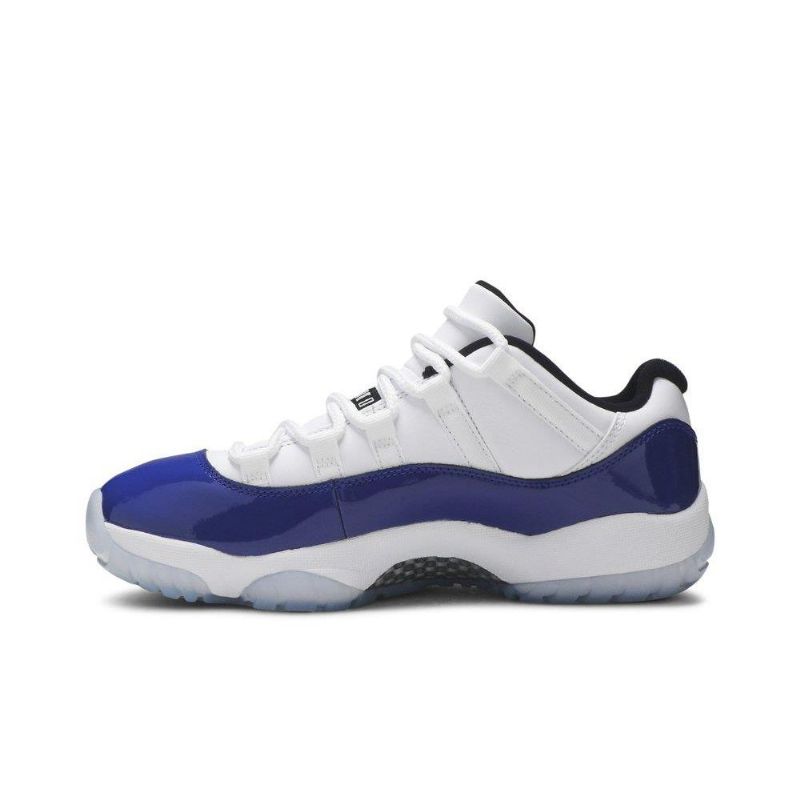 Air Jordan 11 Retro Matala Valkoinen Sininen Musta Naisten Kengät