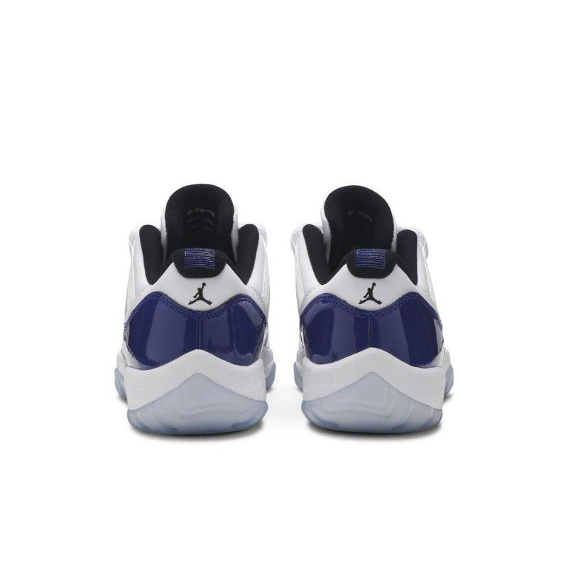 Air Jordan 11 Retro Matala Valkoinen Sininen Musta Naisten Kengät