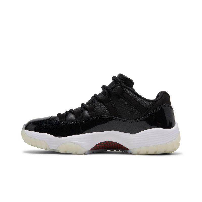 Air Jordan 11 Retro Matalat Mustavalkoiset Miesten Kengät