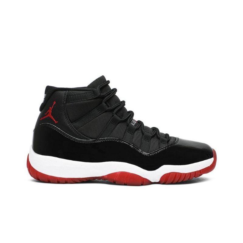 Air Jordan 11 Retro Musta Punainen Valkoinen Miesten Kengät