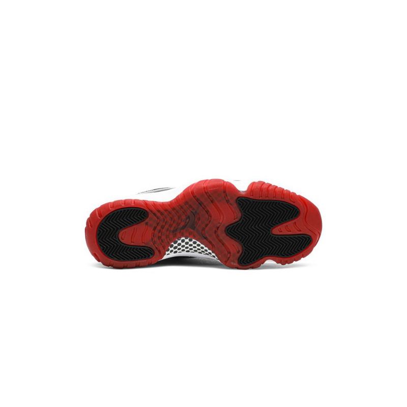 Air Jordan 11 Retro Musta Punainen Valkoinen Miesten Kengät