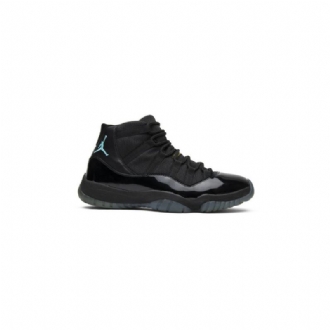 Air Jordan 11 Retro Mustat Sininen Kultaiset Miesten Kengät