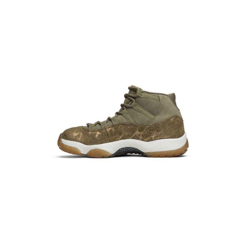 Air Jordan 11 Retro Oliivinvihreä Ruskea Naisten Kengät