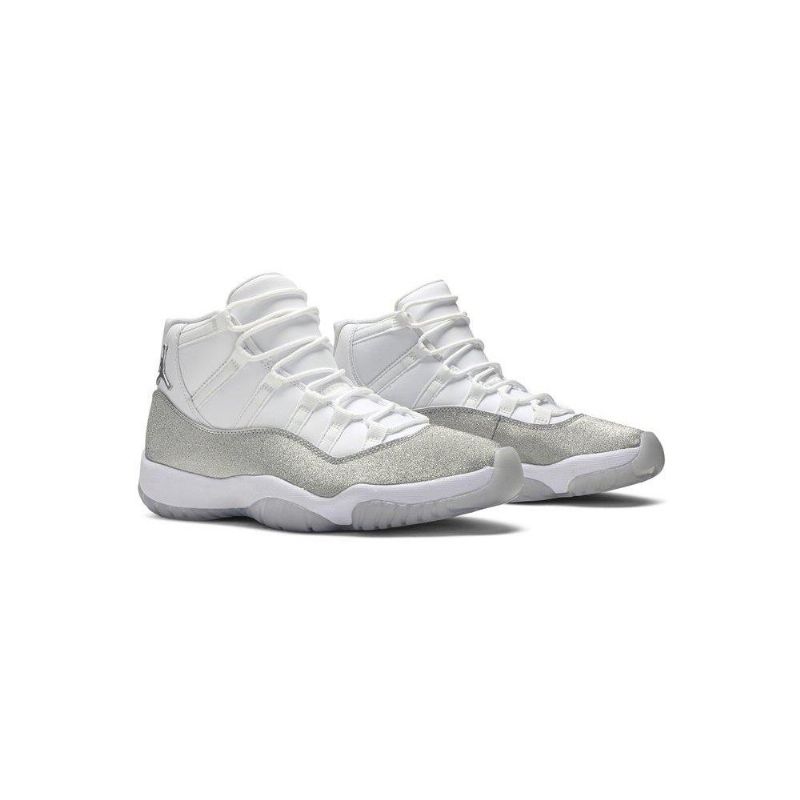Air Jordan 11 Retro Valkoinen Harmaa Naisten Kengät