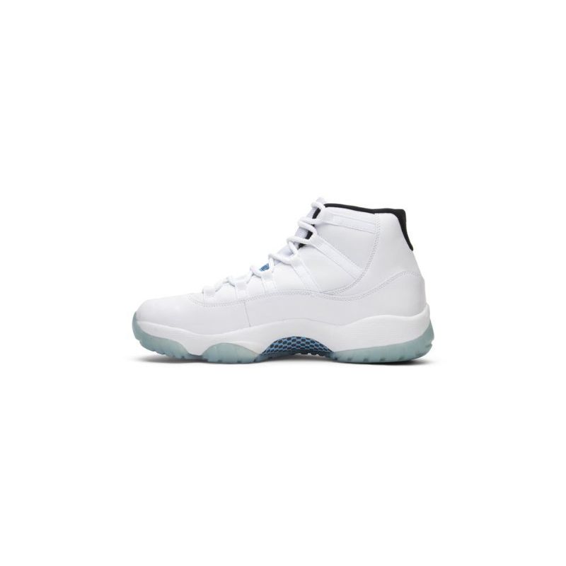 Air Jordan 11 Retro Valkoinen Sininen Miesten Kengät