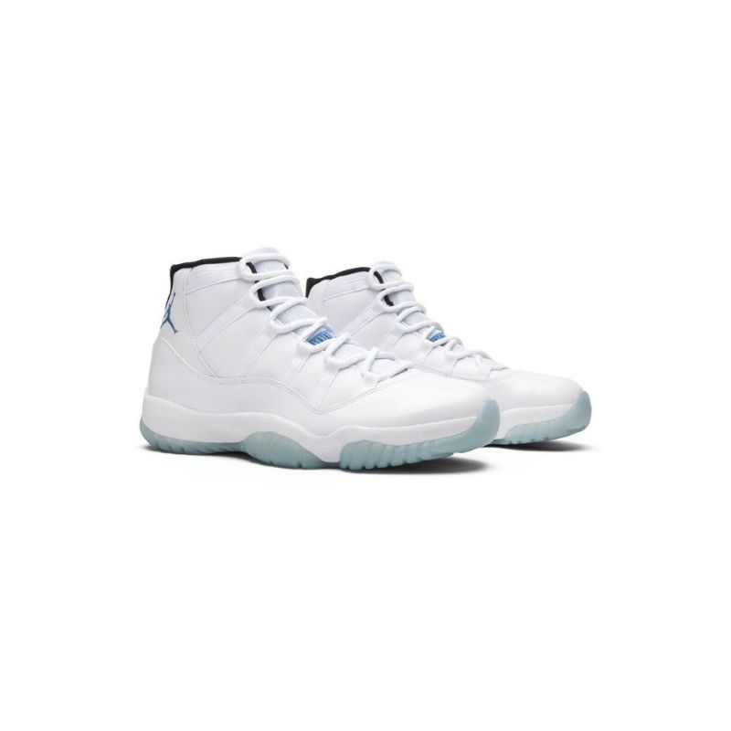 Air Jordan 11 Retro Valkoinen Sininen Miesten Kengät