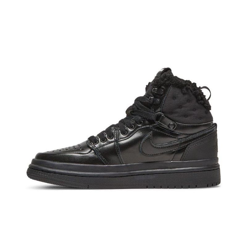 Air Jordan 1 Acclimate Mustat Naisten Kengät