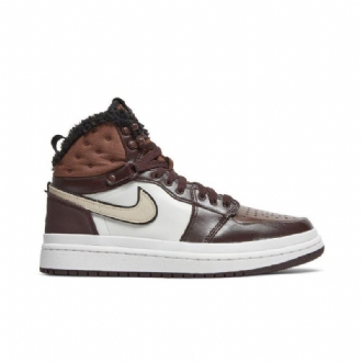 Air Jordan 1 Acclimate Ruskea Valkoinen Naisten Kengät
