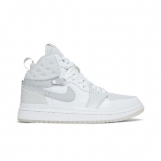 Air Jordan 1 Acclimate Valkoinen Harmaa Naisten Kengät