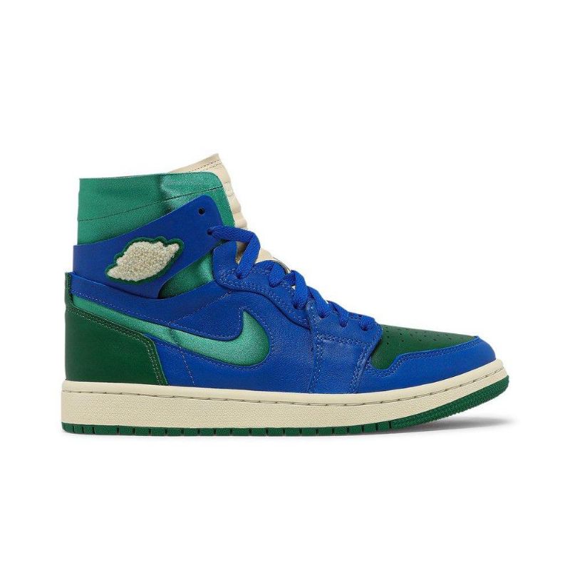 Air Jordan 1 Aleali May High Zoom Comfort Siniset Vihreät Naisten Kengät