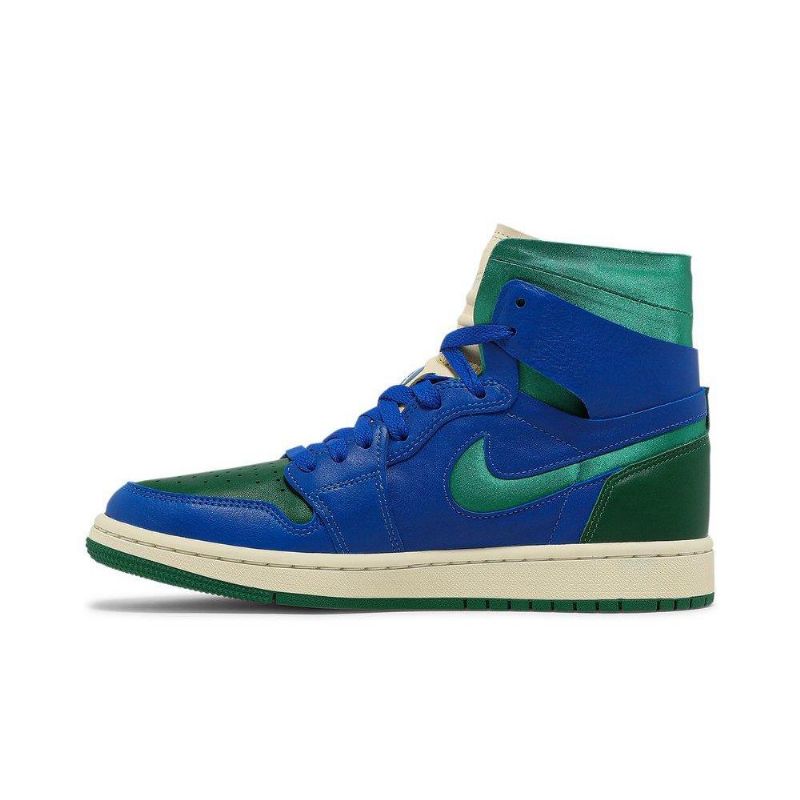 Air Jordan 1 Aleali May High Zoom Comfort Siniset Vihreät Naisten Kengät