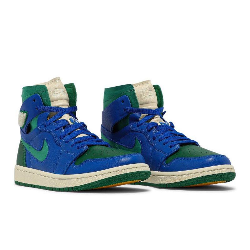 Air Jordan 1 Aleali May High Zoom Comfort Siniset Vihreät Naisten Kengät