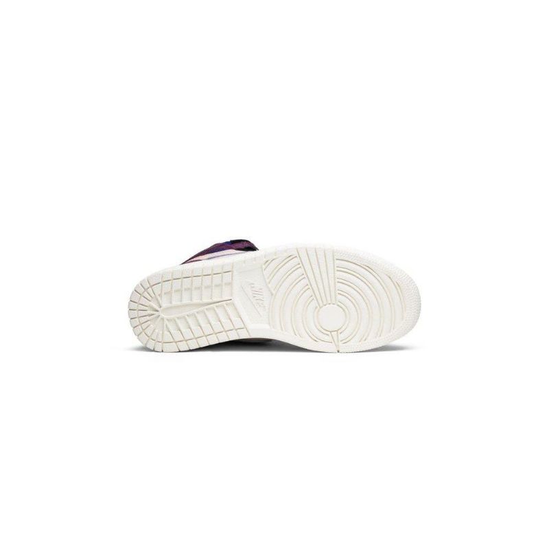 Air Jordan 1 Aleali May Retro High Bordeaux Vaaleanpunainenki Punainen Sininen Musta Naisten Kengät