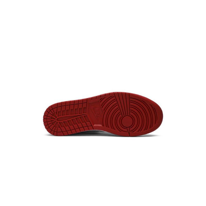 Air Jordan 1 Clot Mid Valkoinen Musta Punainen Miesten Kengät