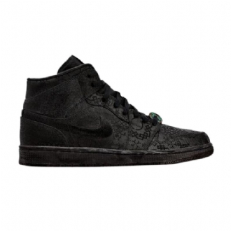 Air Jordan 1 Dover Street Market Clot Mid Musta Miesten Kengät