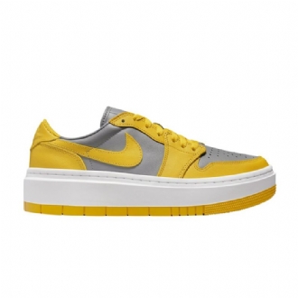Air Jordan 1 Elevate Low Harmaa Keltaiset Naisten Kengät
