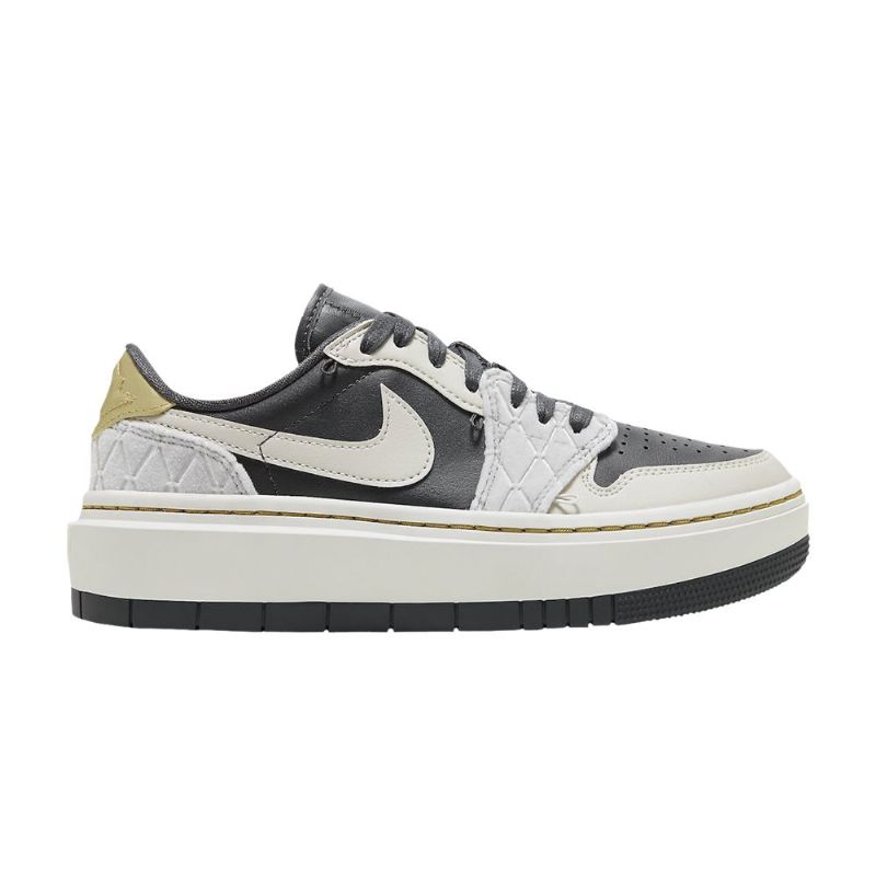 Air Jordan 1 Elevate Low Se Harmaa Mustakultaiset Naisten Kengät