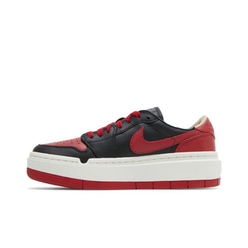 Air Jordan 1 Elevate Low Se Punainen Musta Valkoinen Naisten Kengät