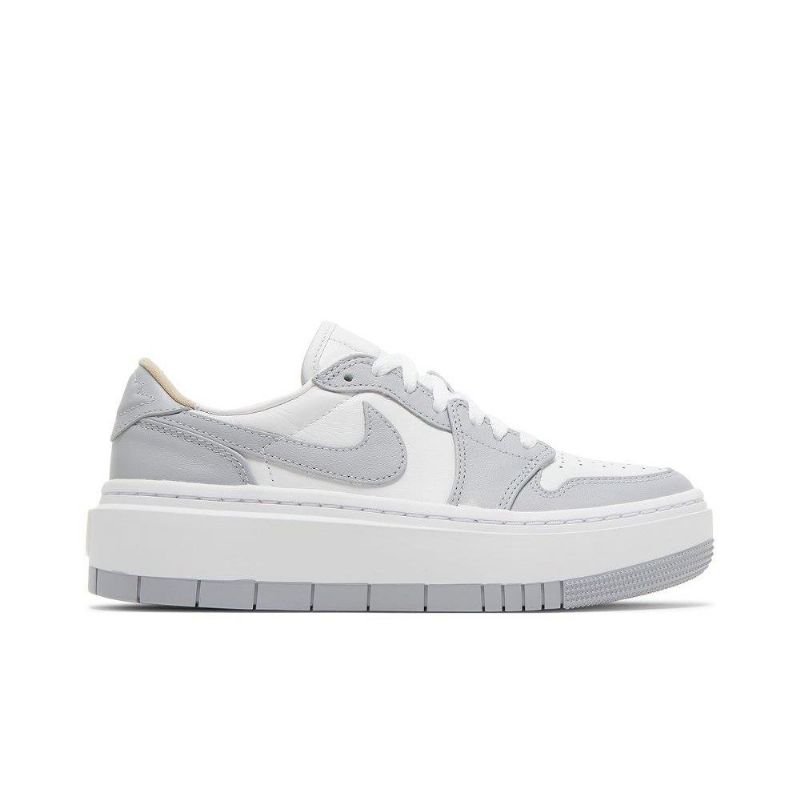 Air Jordan 1 Elevate Low Valkoinen Harmaa Naisten Kengät