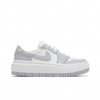 Air Jordan 1 Elevate Low Valkoinen Harmaa Naisten Kengät