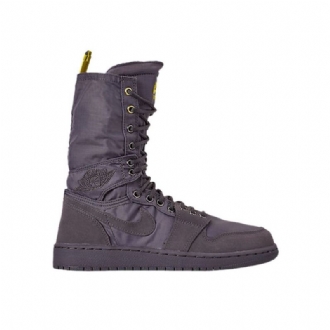 Air Jordan 1 Explorer Xx Harmaat Keltaiset Naisten Kengät