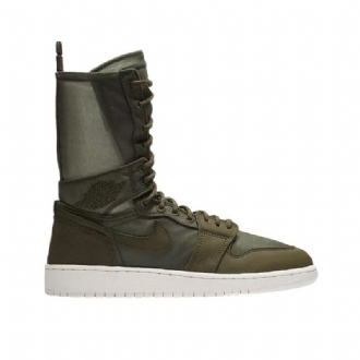 Air Jordan 1 Explorer Xx Oliivinvihreät Valkoiset Naisten Kengät