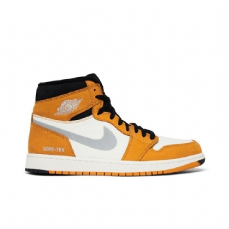 Air Jordan 1 High Element Gore-tex Ruskea Valkoinen Musta Harmaa Miesten Kengät