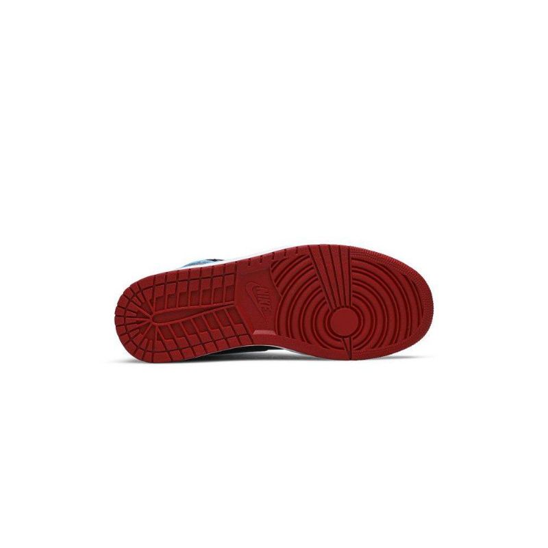 Air Jordan 1 High Og Musta Sininen Punainen Naisten Kengät