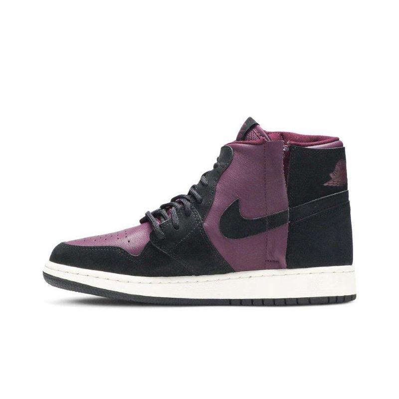 Air Jordan 1 High Rebel Xx Bordeaux Mustat Naisten Kengät