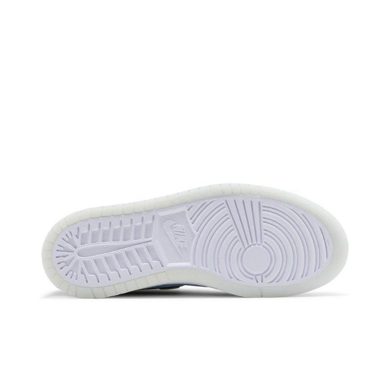 Air Jordan 1 High Zoom Comfort Korkea Sininen Ruskea Musta Valkoinen Naisten Kengät