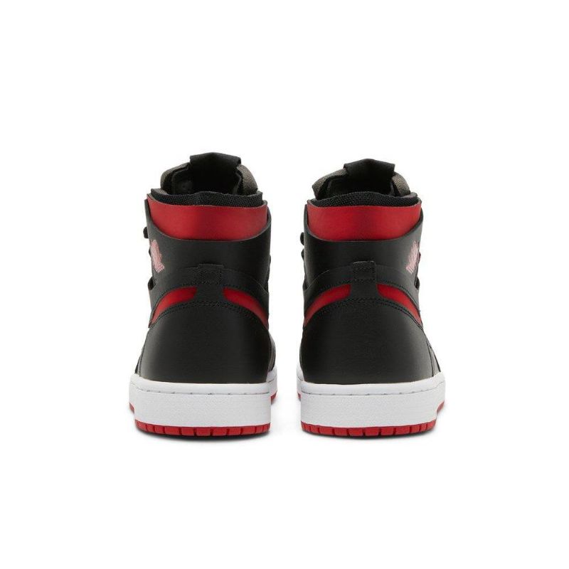 Air Jordan 1 High Zoom Comfort Musta Punainen Valkoinen Naisten Kengät