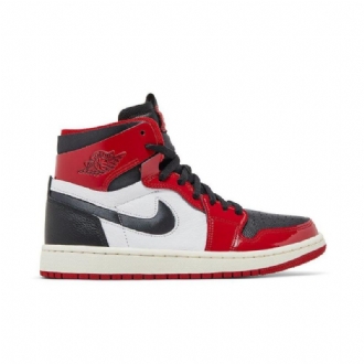Air Jordan 1 High Zoom Comfort Punainen Valkoinen Musta Naisten Kengät