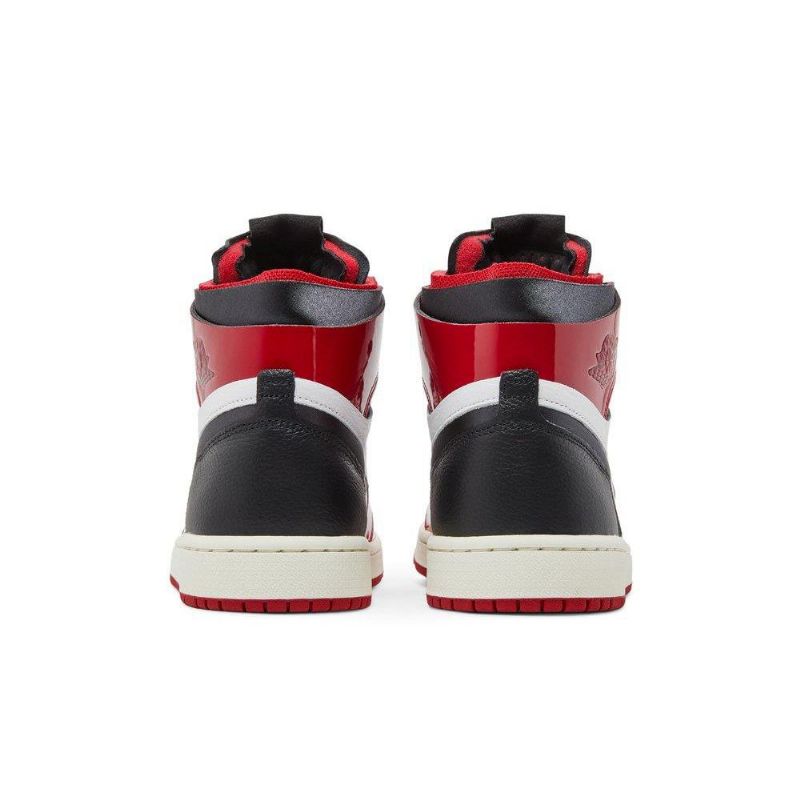Air Jordan 1 High Zoom Comfort Punainen Valkoinen Musta Naisten Kengät