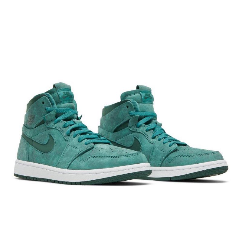 Air Jordan 1 High Zoom Comfort Vihreä Valkoinen Naisten Kengät