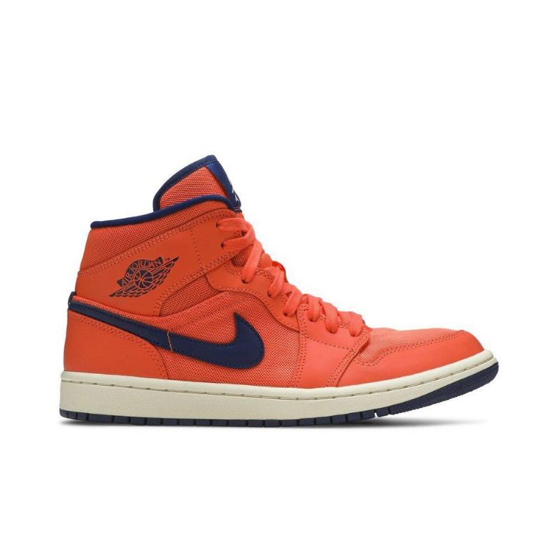 Air Jordan 1 Keskioranssinsiniset Naisten Kengät