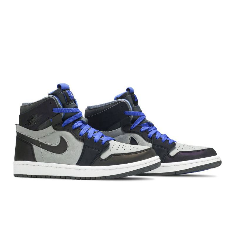 Air Jordan 1 League Of Legends Zoom Comfort Harmaa Musta Sininen Valkoinen Miesten Kengät