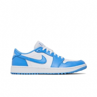 Air Jordan 1 Low Golf Valkoinen Sininen Miesten Kengät