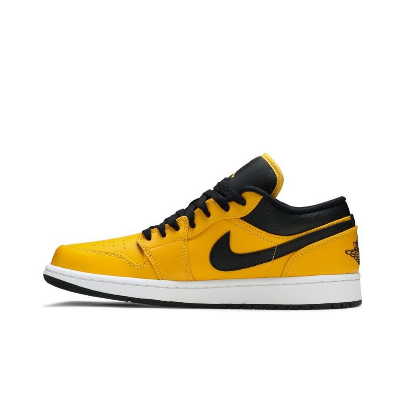 Air Jordan 1 Low Kulta Mustavalkoiset Miesten Kengät