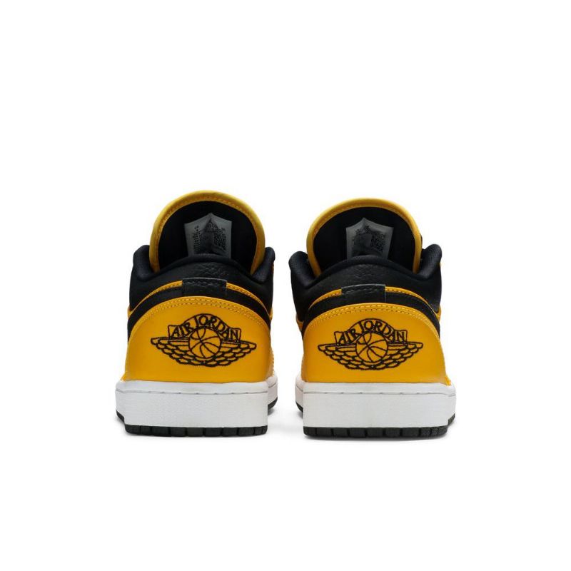 Air Jordan 1 Low Kulta Mustavalkoiset Miesten Kengät