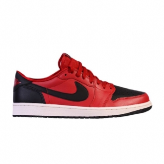 Air Jordan 1 Low Og Punainen Musta Valkoinen Miesten Kengät