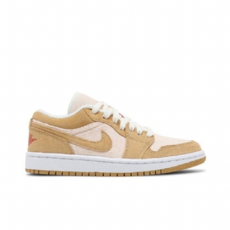 Air Jordan 1 Low Se Ruskea Beige Naisten Kengät