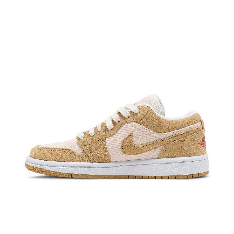 Air Jordan 1 Low Se Ruskea Beige Naisten Kengät