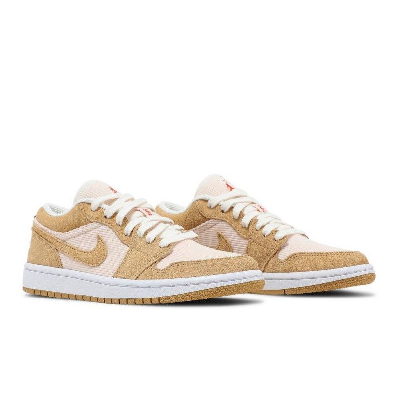 Air Jordan 1 Low Se Ruskea Beige Naisten Kengät