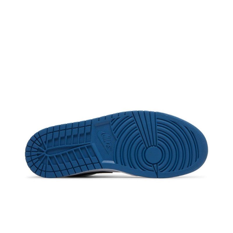 Air Jordan 1 Low Se Sininen Valkoinen Harmaa Musta Miesten Kengät