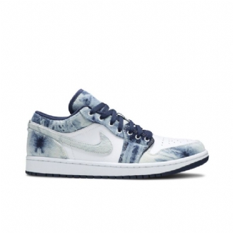 Air Jordan 1 Low Se Sinivalkoiset Miesten Kengät